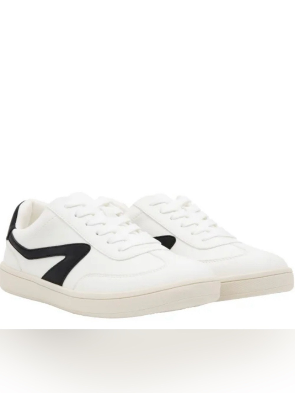 Women's Dolce Vita Voyage Sneakers with Black Accent - Casual Lace-Up- Size 8
